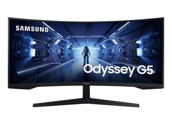 Samsung 34'' Odyssey G5 Curved (LC34G55TWWIXCI) Black
