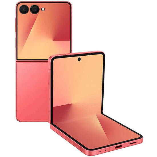 SAMSUNG - Galaxy Z Flip 7 256GB CORALRED SM-F766BZRGCAU