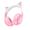 Hoco W42 Cat Ears BT Headphones Cherry Blossom
