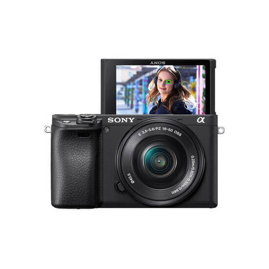 Sony Alpha a6400 Mirrorless Digital Camera with 16-50mm Lens
