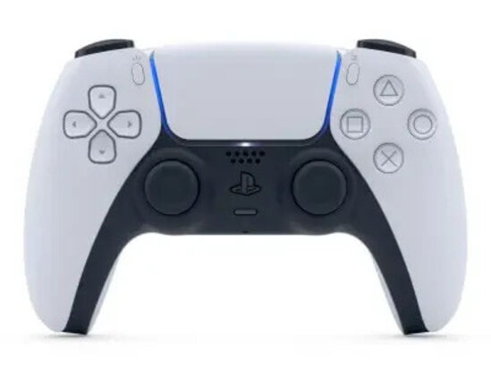 Sony PS5 Wireless Controller Dualsense White Gaming კონტროლერი