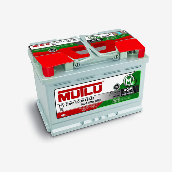 Mutlu 70 Ah AGM DIN . L3 (აკუმულატორი) 630₾